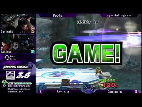SG Arcadian Spr '17: Pools - Atticus (Ivysaur) vs Danimals (Wario)