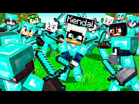 KENDAL CONTRO 100 GIOCATORI - MINECRAFT ITA