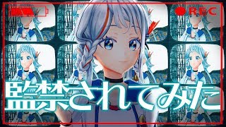 監禁されました