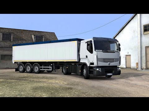 ETS2 1.36 Open Beta Grand Utopia Map Renault Premium  Krewit - Montbois