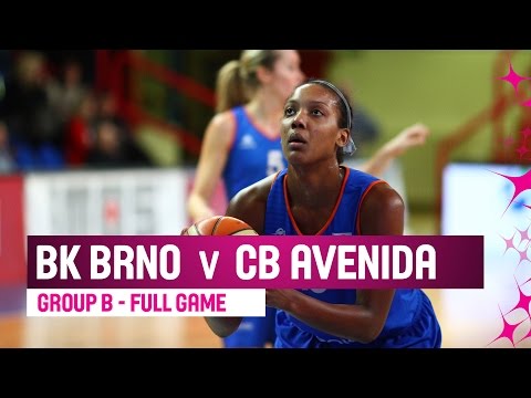 Imos Brno (CZE) v Avenida (ESP) – Full Game – RS – 2014-15 EuroLeague Women