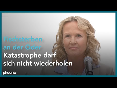 Deutsch-polnischer Umweltrat: Pressekonferenz mit Lemke und Moskwa