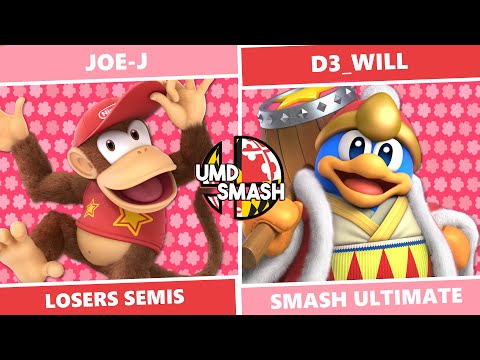 College Park Stampede: Losers Semis - Joe-J (Diddy Kong) Vs. D3_Will (King Dedede) SSBU