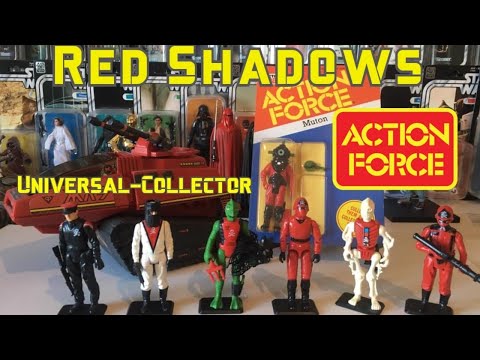 Action Force Palitoy Red shadows Collection part 1