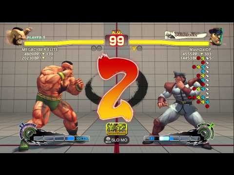 MEGACYBER ELITE (Zangief) Vs. MashDatDP (Bison)