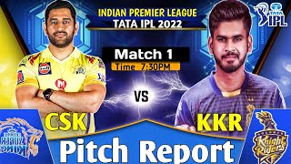 Wankhede Stadium Mumbai Pitch Report, CSK vs KKR Pitch Report, 1st IPL Match | IPL 2022