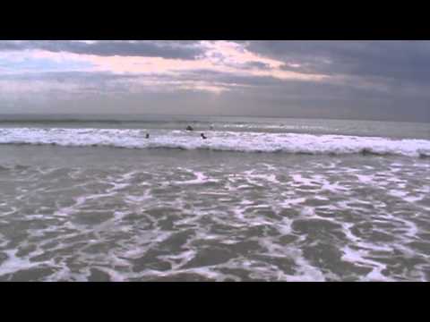 Walking on beaches of world