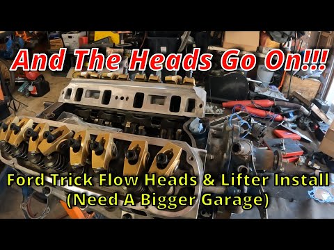 '70 Falcon - TrickFlow Head and Lifter Install and Making Room for AOD Swap