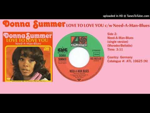 Donna Summer - Need-A-Man Blues (Single Version)