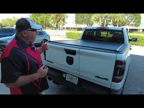 NEW! Retrax IX rolling cover on 2022 Ram with multi-function tailgate review by C&H Auto Accessories