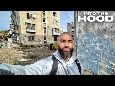 The Most Dangerous Slum in Romania 🇷🇴 - A Solo Walkthrough Ferentari, Bucharest - Into The Hood