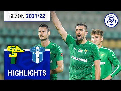 Górnik Łęczna - Wisła Płock 3:2 | SKRÓT | Ekstraklasa 2021/22 | 7. Kolejka