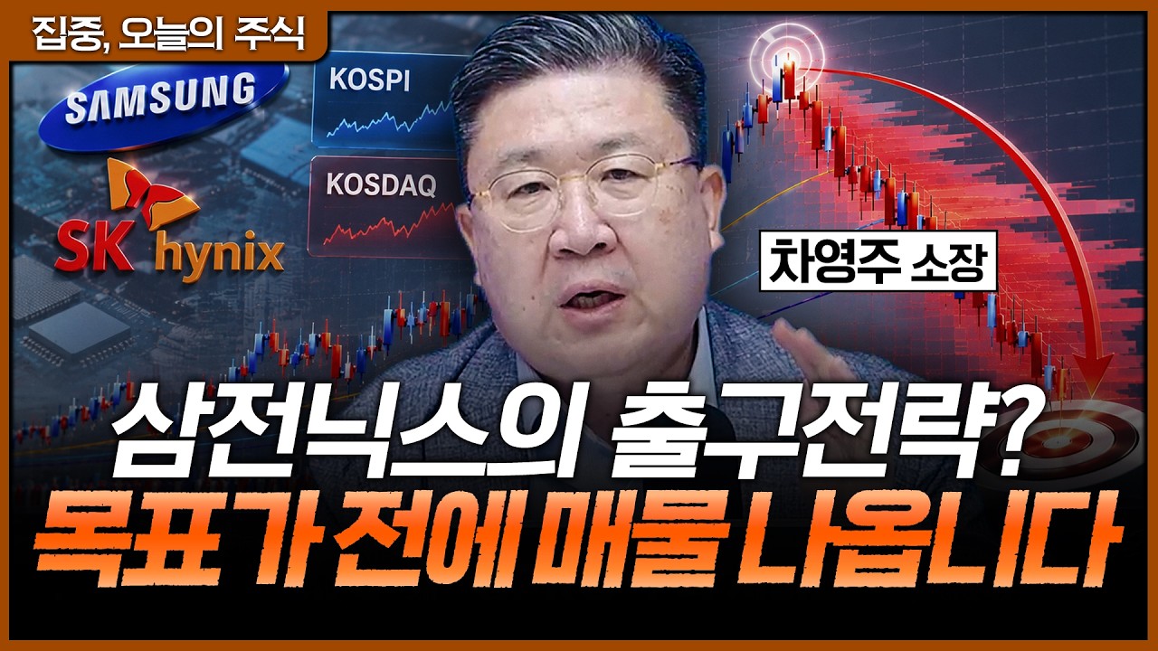 삼전닉스 계속 들고 갈까? 지금부터는 ‘매도 구간’ 계산해야 합니다ㅣ차영주 와이즈경제연구소 소장 [?