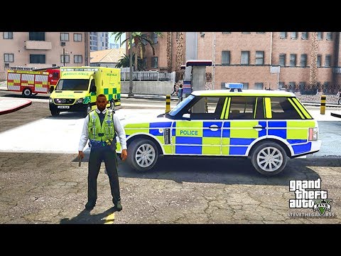GTA 5 MODS LSPDFR 759 - BRITISH PATROL !!! (GTA 5 REAL LIFE PC MOD)
