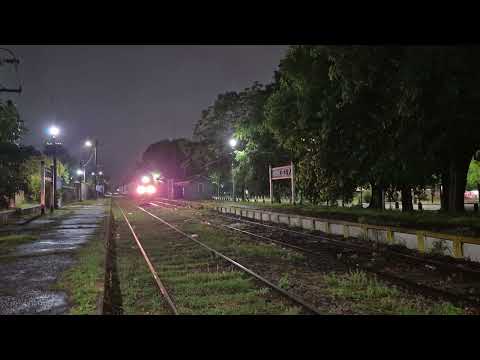 Trenes Argentinos Larga Distancia, Tren  a Junin llegada a Mercedes Buenos Aires 