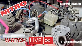🛑Thunder Tiger Ek4 Massive .70 Engine Assembly & Chassis (LIVE) w/ Hybrid32494