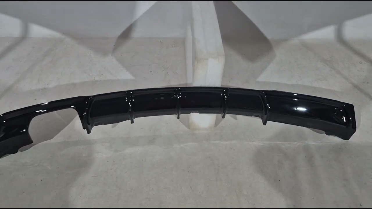 Задний диффузор DPT V-5 (для M-Performance, Черный Глянец) Video 1