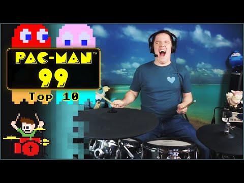 Pac-Man 99 Top 10 On Drums!