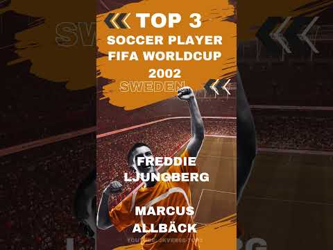 TOP 3 Players during FIFA WORLDCUP 2002 in Sweden #worldcup2002