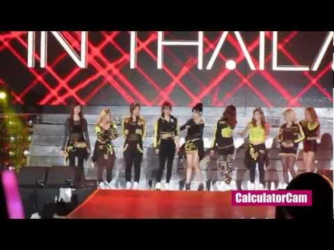 [Mycam] 130330 SNSD talk at Super Joint Concert BKK