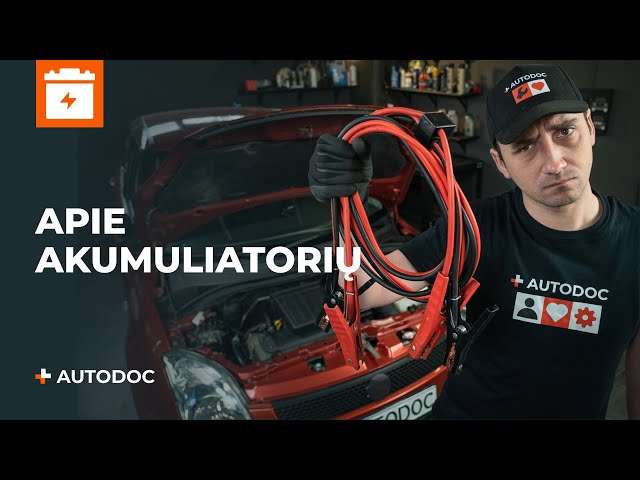 Peržiūrėkite vaizdo įrašo vadovą, kaip pakeisti AUDI A4 Sedanas (8E2, B6) Akumuliatoriai