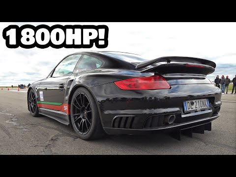 1800HP Porsche 9FF 911 GT2 Turbo Acceleration Salvatore 0-352 KM/H 🚀