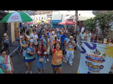 SALVADOR BAHIA | BAIRRO DA SAÚDE - PRÉ-CARNAVAL BLOCO DA SUDADE, O MAIS TRADICIONAL BLOCO DE CHÃO