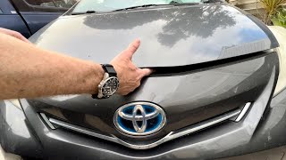 How To Open The Hood On A Toyota Prius