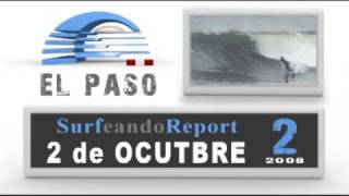 preview picture of video 'SurfeandoReport 02_10_2008 Parte 2 Punta Hermosa: El Paso'