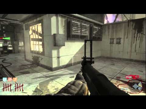 COD Zombies Ascension High Round gameplay part 3 - Disney World