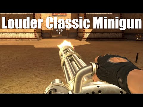 Serious Sam Fusion 2017: Louder Classic Minigun Firing Sounds (Mod)