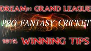 Dream 11 || Fantasy Cricket Winning Tips || Grand League winning secret