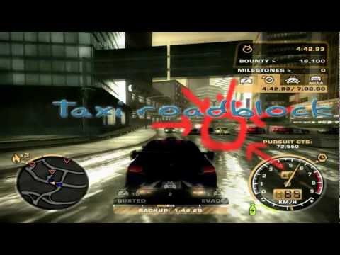 NFS Most Wanted Black Edition - Funny moments