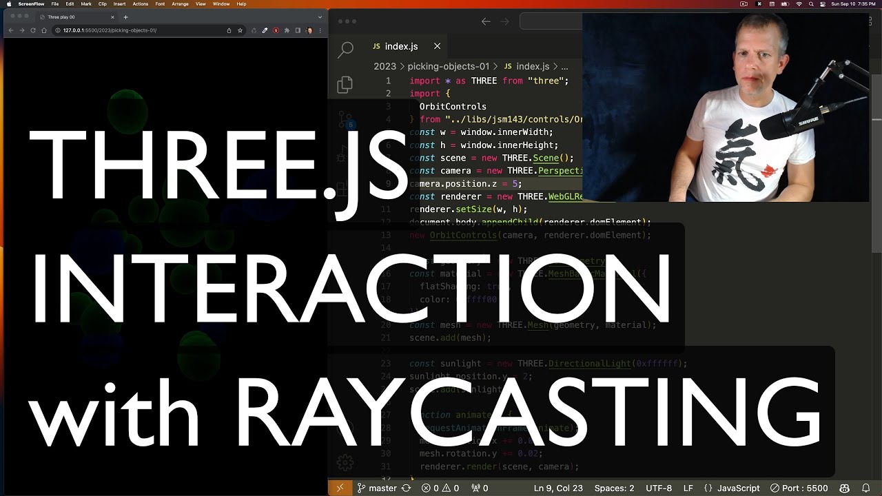 Picking Objects in THREE.js