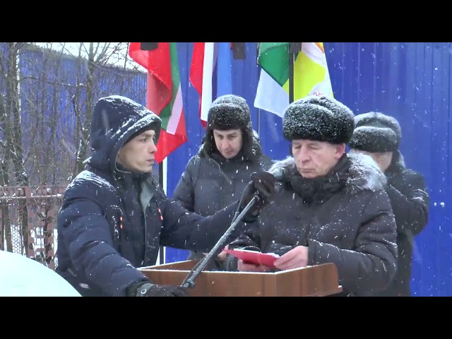 В Дрожжановском районе простились с военнослужащим, погибшим в спецоперации