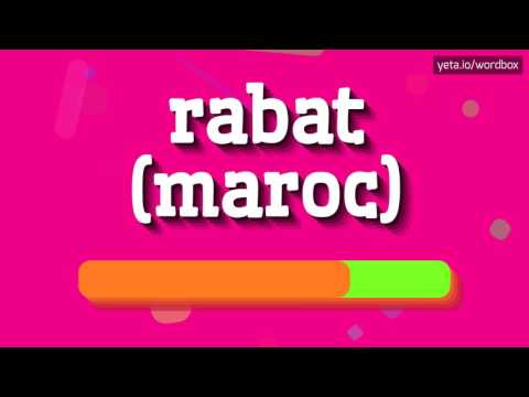 RABAT (MAROC) - HOW TO PRONOUNCE IT!?