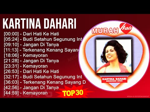 Kartina Dahari 2024 MIX Favorite Songs - Dari Hati Ke Hati, Budi Setahun Segunung Intan, Jangan ...