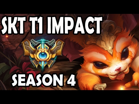 SKT T1 Impact Gnar vs Jayce Top Ranked Challenger Korea