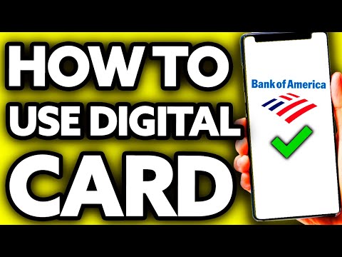Cómo usar la tarjeta digital de Bank of America (2025)