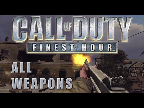 Call of Duty: Finest Hour (2004) - All weapons