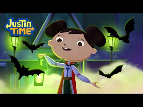 Spookiest Justin Time Episodes 👻 Happy Halloween! 🎃