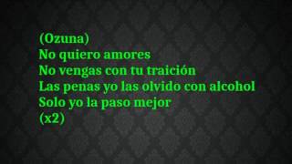 Yandel Ft Ozuna-No Quiero Amores LETRA