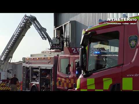 2022-07-20 Brand i byggnad på Ängsvägen