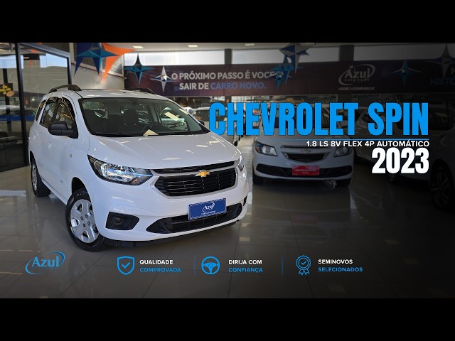 Vídeo CHEVROLET SPIN 1.8 LS 8V FLEX 4P AUTOMÁTICO
