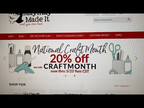 National Craft Month Sale Starts NOW!