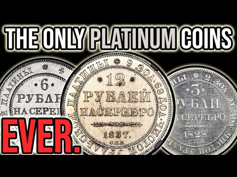 The ONLY Platinum Coinage In The WORLD: Russia's 1828-1845 Quadmetallic Experiment