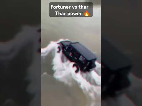 Fortuner offroading vs thar offroading test Thar power 🔥💯😤👿👿👑🔥💯#trending #shorts