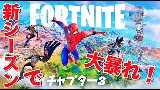 【Fortnite】ついにやってきた「チャプター３」完全初見プレイ！＆ ビクロイなるか⁉︎【MICKEY`S REST】