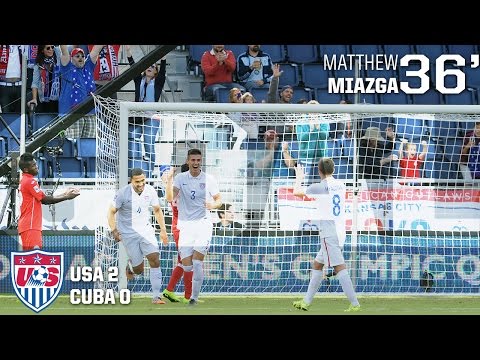 U-23 MNT vs. Cuba: Matt Miazga Goal - Oct. 3, 2015
