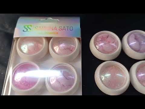 KIT PÓ CROMADO SABRINA SATO COM 6 UN